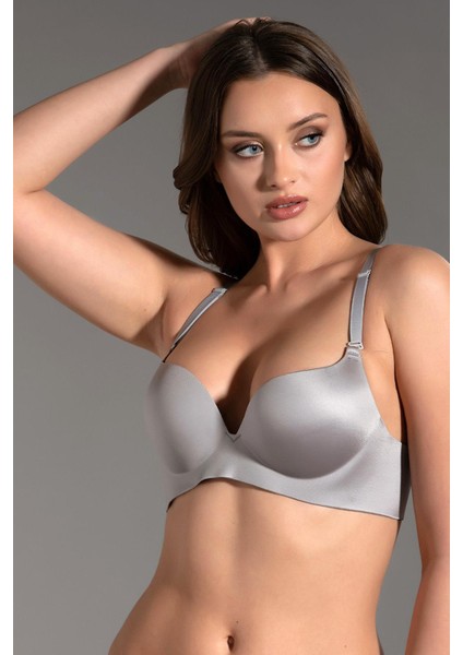Destekli Lazer Soft Kap Sütyen C16045 Gri fiyatları