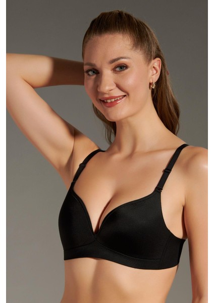 Balensiz Lazer Dikişsiz Kaplı Sütyen C26145 Siyah modelleri