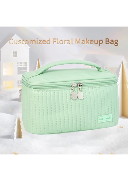 Kek Şekli Makyaj Çantası, Seyahat Kozmetik Saklama Çantası, D (Yurt Dışından) indirimleri