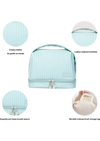 Kuru-Islak Yıkama Torbası Pu Kozmetik Saklama Çantası Kozmetik Çantası (Yurt Dışından) modelleri