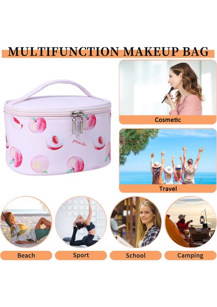 Basit Pu Cilt Bakımı Saklama Kutusu: Taşınabilir Taşıma Çantası B (Yurt Dışından) indirimleri