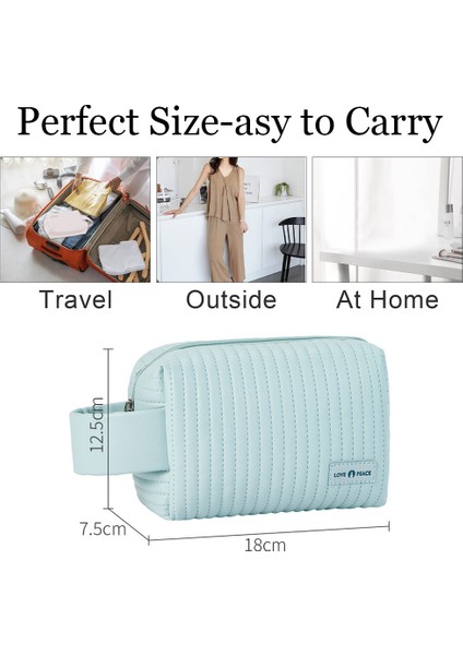 Kozmetik Çantası, Cilt Bakım Ürünleri Taşınabilir Saklama Çantası, D (Yurt Dışından) fiyatları