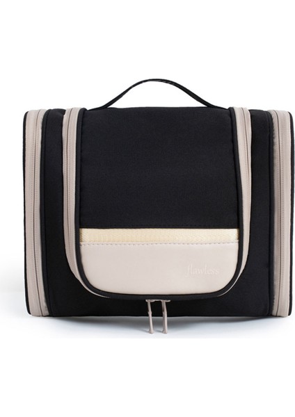 Çift Açık Tuvalet Kozmetik Çantası, Büyük Kapasiteli, B (Yurt Dışından)