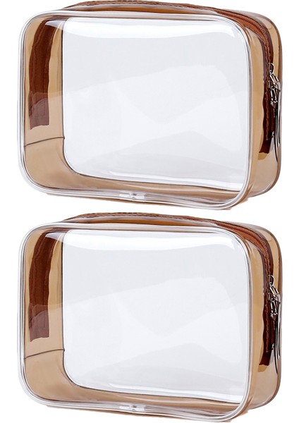 Şeffaf Makyaj Çantası - Şeffaf Makyaj Çantası Seti (Yurt Dışından)