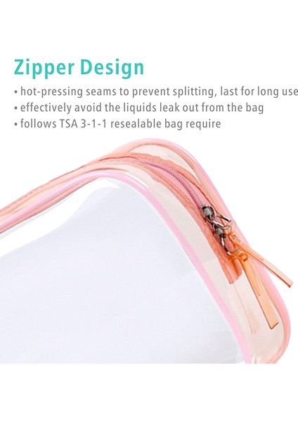 Şeffaf Makyaj Çantası - Şeffaf Makyaj Çantası Seti (Yurt Dışından) indirimleri