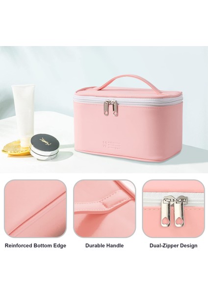 Taşınabilir Seyahat Kozmetik Çantası - Güzellik Fermuarlı Organizatör (Yurt Dışından) fırsatları