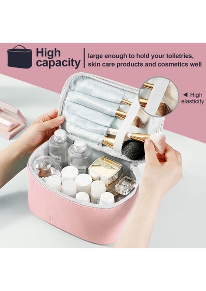 Taşınabilir Seyahat Kozmetik Çantası - Güzellik Fermuarlı Organizatör (Yurt Dışından) indirimleri