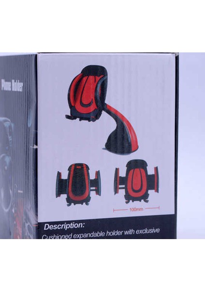 Araç Telefon Tutucu Vakumun Rahat Tutunabileceği Yerlere Takılabilen Telefon Tutucu (Holder) modelleri