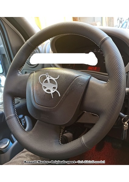 Renault Master 2012 -Spor Desen Direksiyon Kılıfı Siyah Dikiş fiyatları