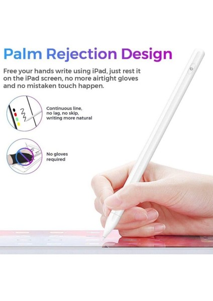 Apple iPad 10.2 Inç 2021 (9.nesil) Için Dokunmatik Kalem Active Stylus Özel Yazı Çizim Kalemi fiyatları
