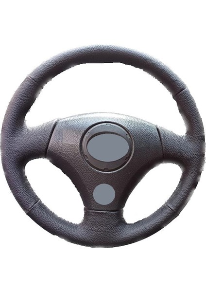 Toyota Corolla 2003-2005 Dakota Klasik Desen Direksiyon Kılıfı Siyah Dikiş Derisi Sökülmeden Yapılır