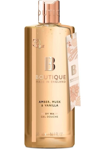 Sg Amber Musk & Vanilla Duş Jeli 500 ml