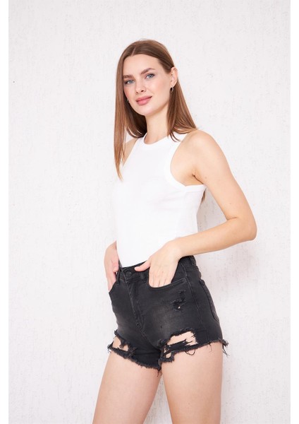 Halter Yaka Basic Kadın Atlet