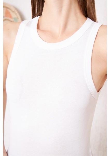 Halter Yaka Basic Kadın Atlet