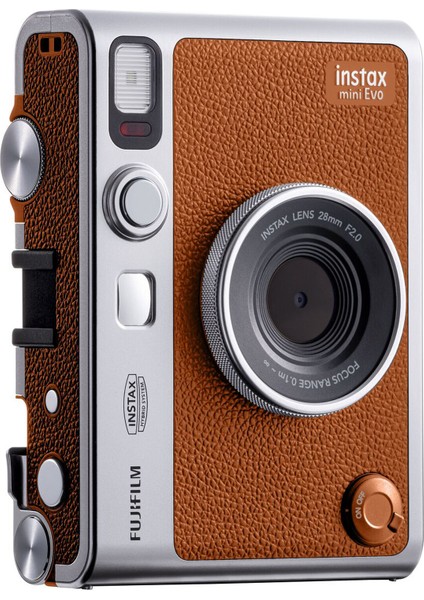 Instax Mini Evo Kahverengi Fotoğraf Makinesi ve 10'lu Film fiyatları