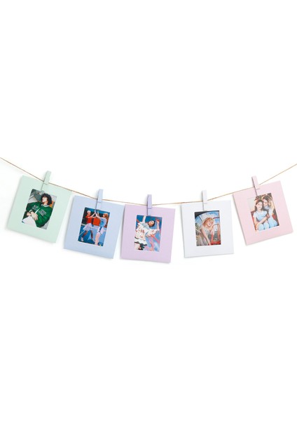 Instax Mini Resim Çerçeveli 10 Mandal Set fiyatları