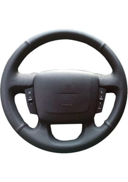 Fiat-Ducato-Peugeot Boxer Spor Direksiyon Kılıfı Siyah Dikiş