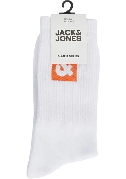 Jack & Jones Jacdan Logo Tennıs Sock Turuncu