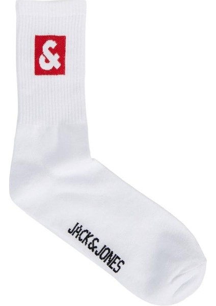 Jack & Jones Jacdan Logo Tennıs Sock Kırmızı