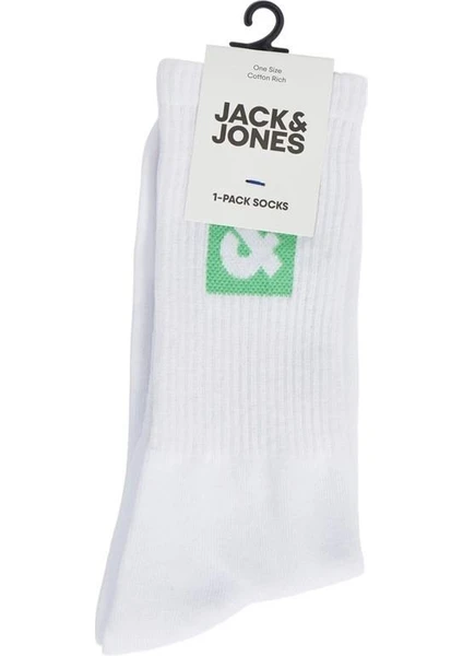 Jack & Jones Jacdan Logo Tennıs Sock Yeşil