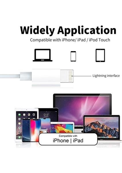 Orjinal Ses Kalitesinde Beyaz Lightning Kablolu iphone Uyumlu Kulaklık, Mikrofonlu, iphone 14 Promax Uyumlu Kulaklık