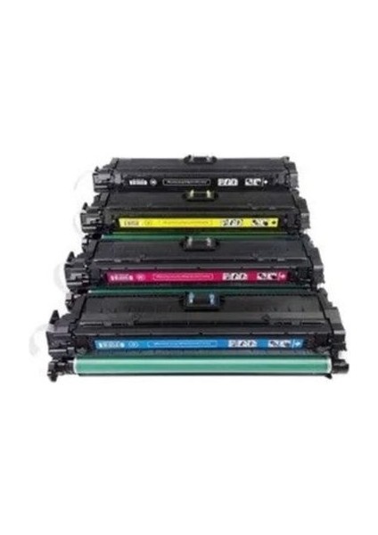CE710A CE740/307A Uyumlu Set 4 Renk Toner