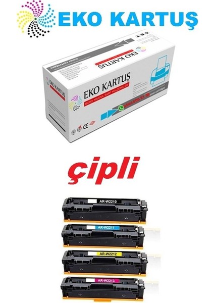 Hp 7KW72A 207A (W2210) Set Çipli Uyumlu Toner