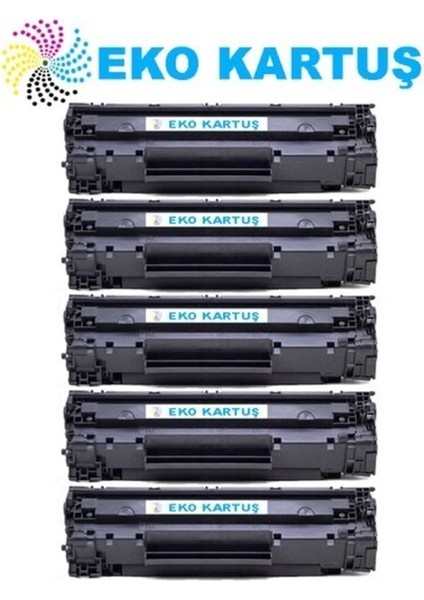 Hp Laserjet Pro Mfp M127FN 83A Ekonomik Avantajlı 5’li Paket Muadil Toner