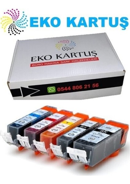 Canon Pixma MG-5150 PGI-525-CLI-526 5 Renk Setmuadil Kartuş fiyatları