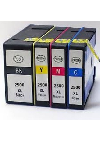 Canon Maxify IB-4050 4 Renk PGI-2500 Xl Muadil Kartuş,