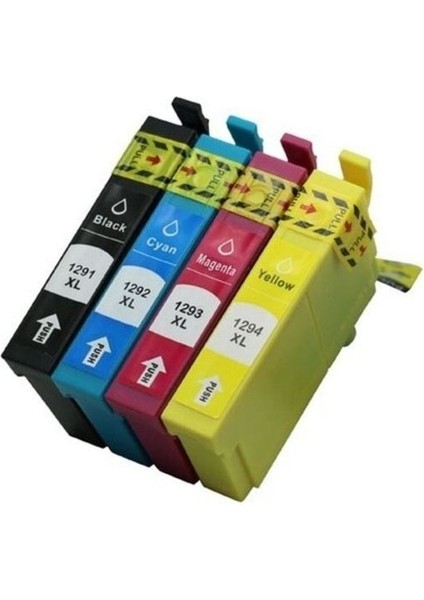 Epson Stylus Office B42WD (T1291-T1292-T1293-T1294) Set Muadil Kartuş fiyatları