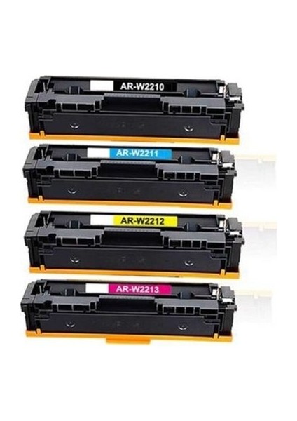 Hp Color Laserjet Pro M255NW 207A (W2210)UYUMLU Set Çipli Muadil Toner fiyatları
