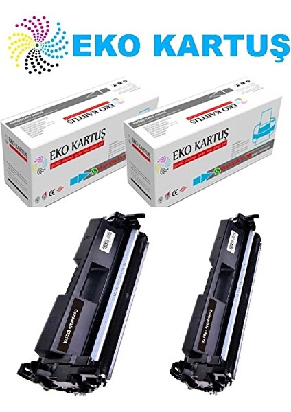 Eko Kartuş Hp Laserjet Pro Mfp M130FN Hp CF217A(17A) 2’li Paket Toner,