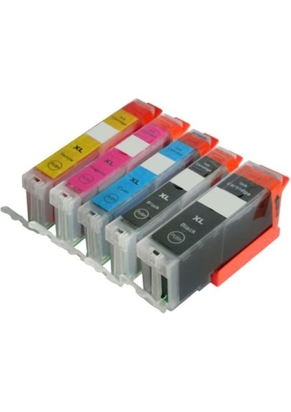 Pgı 570/ Clı 571 5 Renk Muadil Kartuş