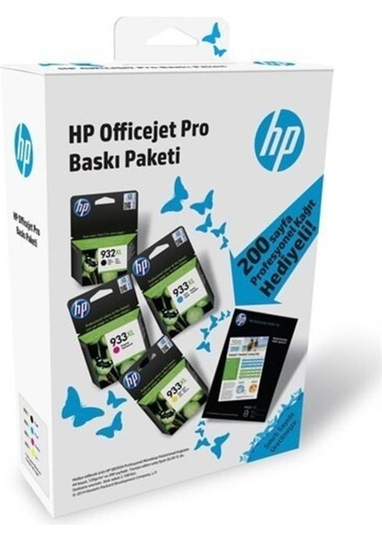 Hp 932XL-933XL Kartuş Seti Q6593A Hp Fotoğraf Kağıt VP932AA indirimleri