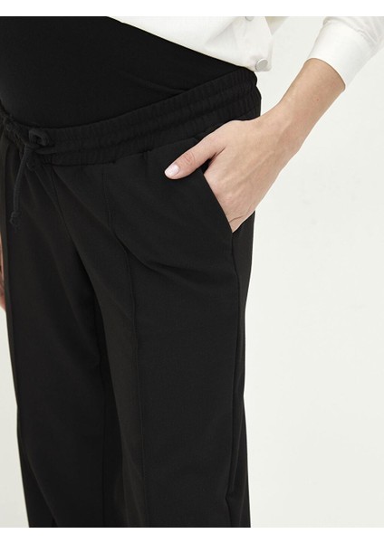 Lcwaıkıkı Maternity Karın Panelli Düz Gabardin Hamile Jogger Pantolon