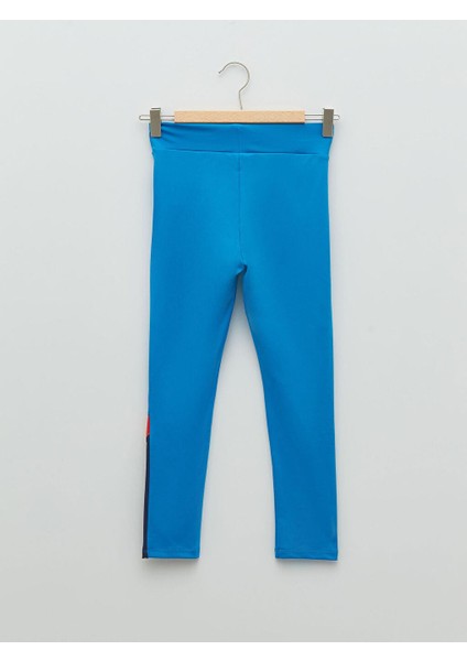 Lcw Kids Beli Lastikli Baskılı Pamuklu Kız Çocuk Uzun Tayt fiyatları