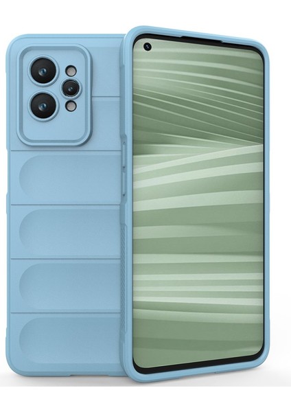 Realme Gt2 Pro Kılıf Optimum Silikon Içi Kadife + Ekran Koruyucu