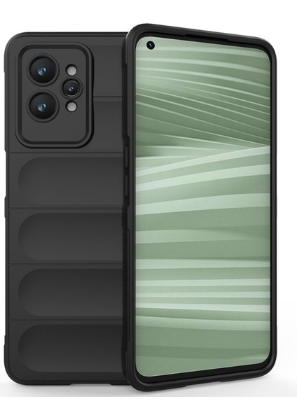 Realme Gt2 Pro Kılıf Optimum Silikon Içi Kadife