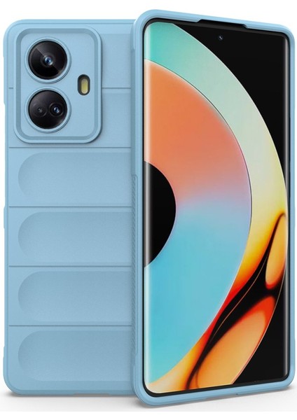 Realme 10 Pro Kılıf Optimum Silikon Içi Kadife