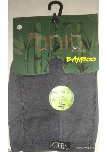 Erkek Ince Belli Bambu Likralı Boxer 1273 - 9 Adet modelleri