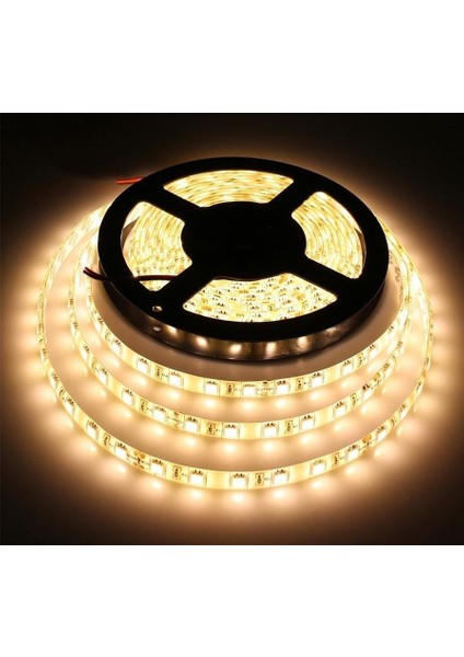 Şerit LED 12 V İç Mekan Gün Işığı 3 Çipli 5 Mt Bolled+Cata 5 Metre