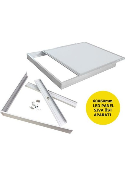 LED Panel 60X60 Sıva Üstü Kasası