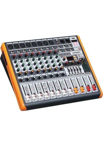 Mx-8b Usb'li Power Mixer 2X350W