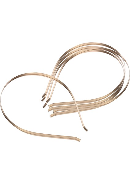 5pcs 5mm Paslanmaz Çelik Saç Bantları Handicraf Cabochon Base Metal Mezarları (Yurt Dışından)