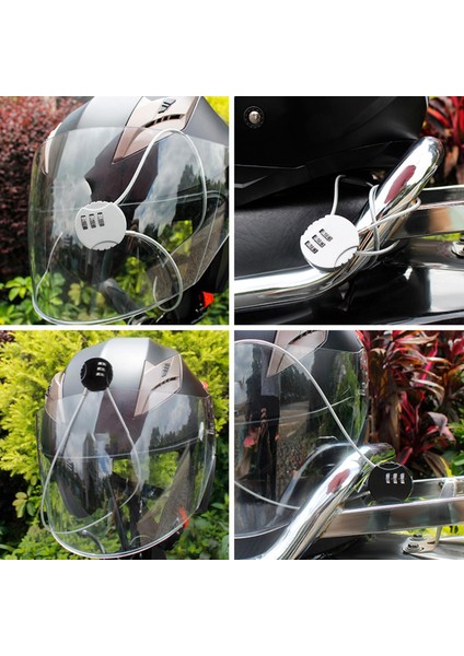 Motosiklet Kilidi Bisiklet Kilidi Evrensel Mini Sırt Çantası Mavi (Yurt Dışından) modelleri