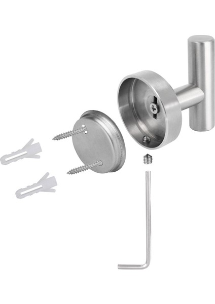 3x Paslanmaz Çelik Banyo Donanım Banyo Aksesuarları Havlu Bar Hook (Yurt Dışından) modelleri