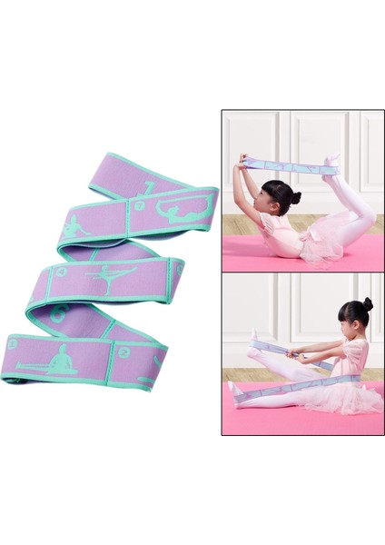 Direnç Bant Yoga Germe Kemeri Taekwondo Pilates Için (Yurt Dışından)