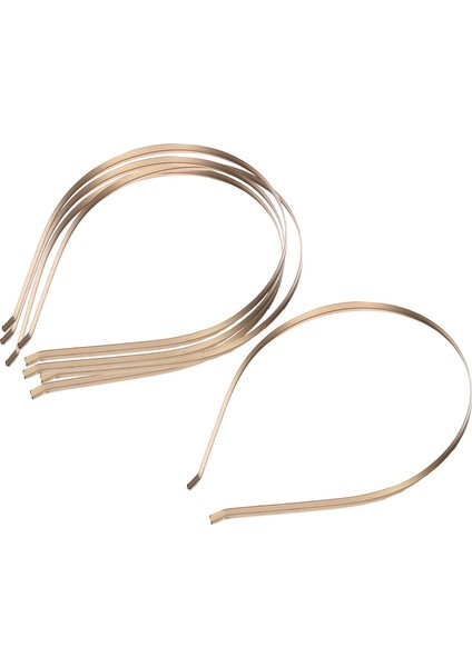 5pcs 5mm Paslanmaz Çelik Saç Bantları Handicraf Cabochon Base Metal Mezarları (Yurt Dışından)