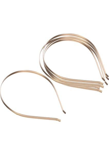 5pcs 5mm Paslanmaz Çelik Saç Bantları Handicraf Cabochon Base Metal Mezarları (Yurt Dışından)